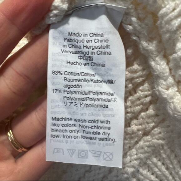 Madewell Cream Breezeway Pullover Sweater - Picture 5 of 7